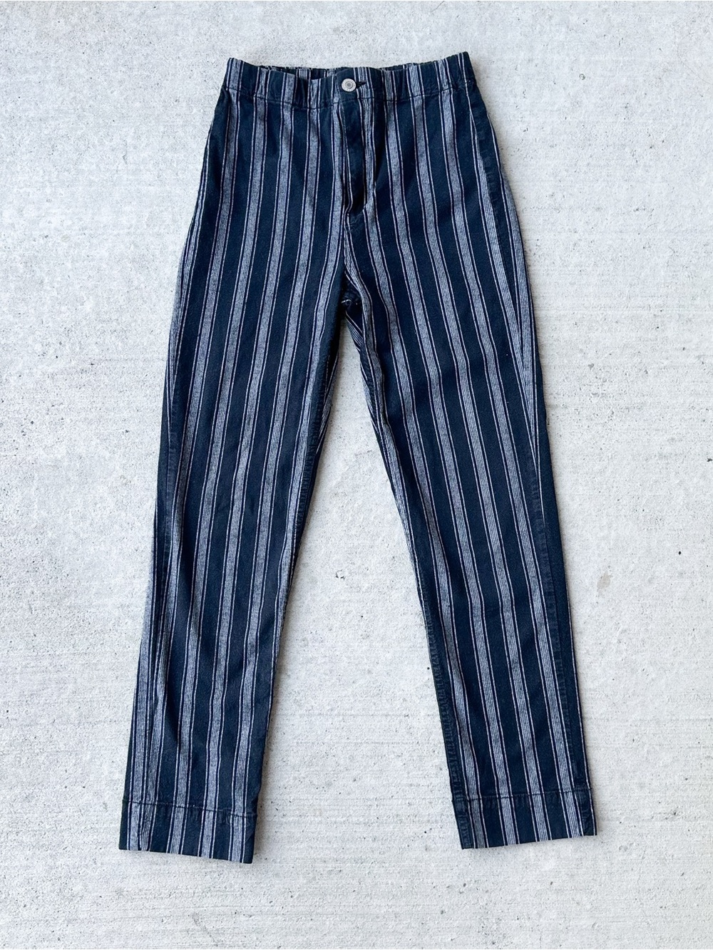 Brandy Melville John Galt Tilden Straight High Waisted Stripe Pants